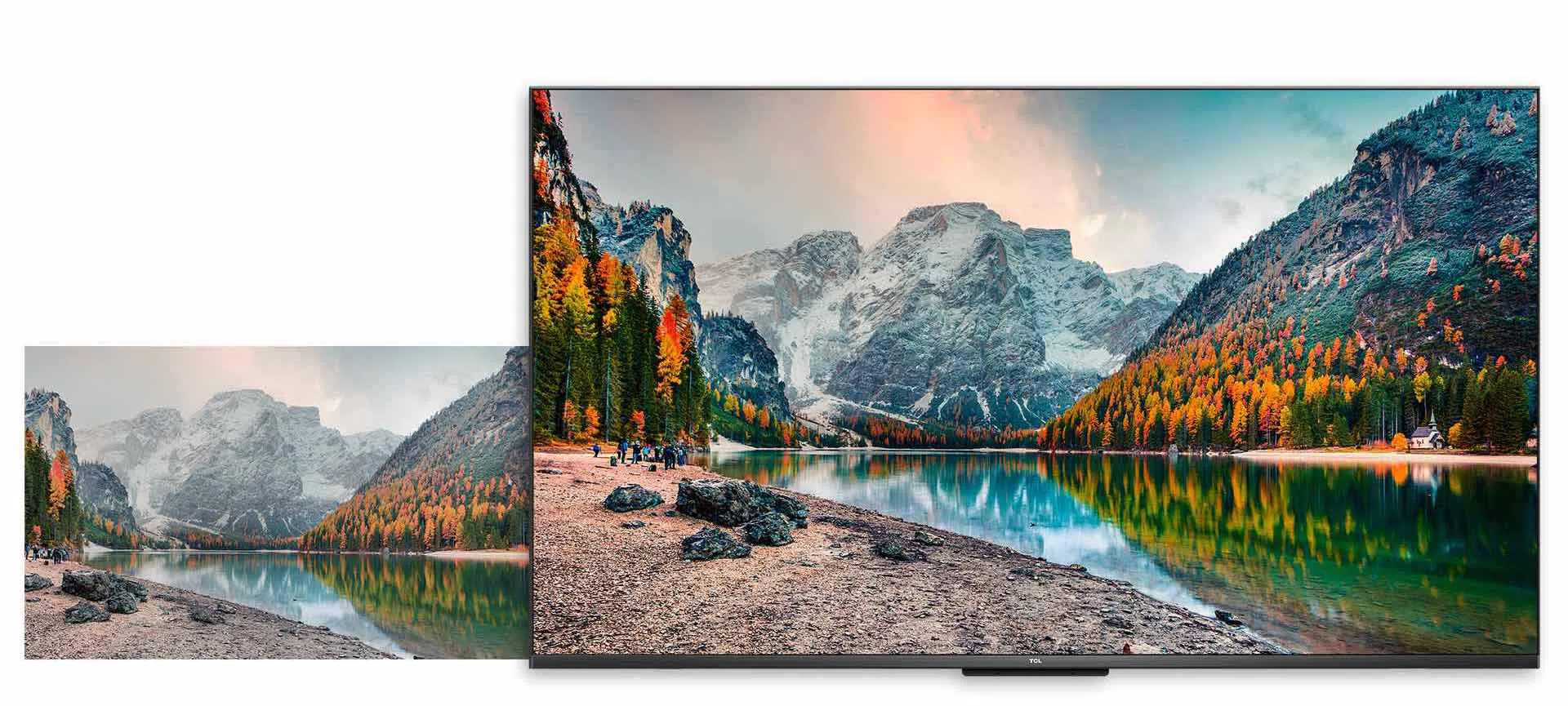TCL P755 Outstanding details on 178° viewing Angle