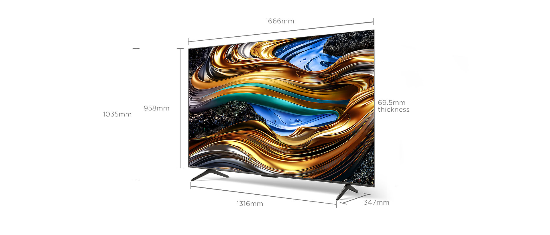 TCL 50P755 4Kスマートテレビ TCL P755 4K UHD Google TV | AiPQ™ PROCESSOR - TCL Global