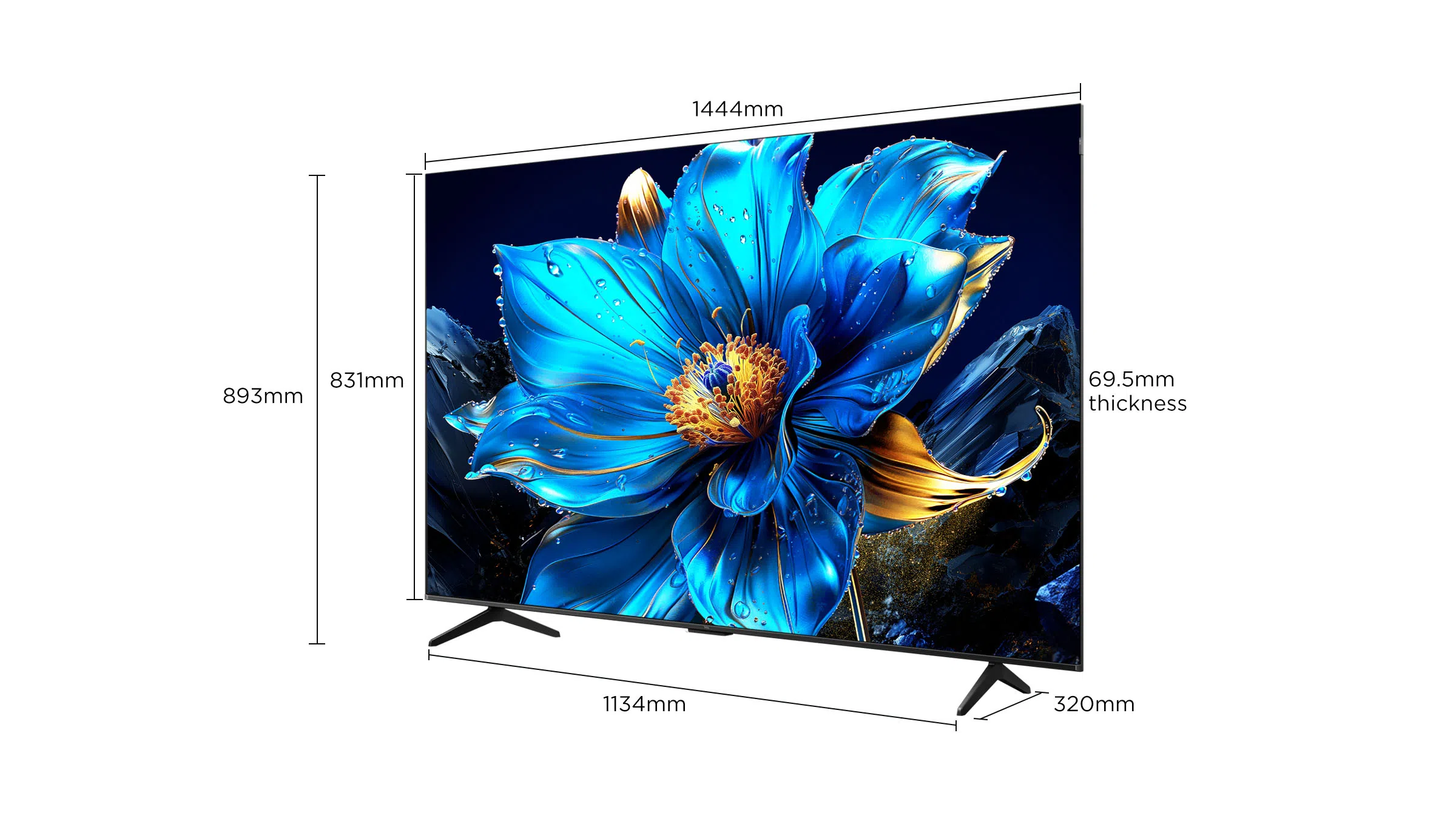 65 inch TCL P7K 4K HDR TV