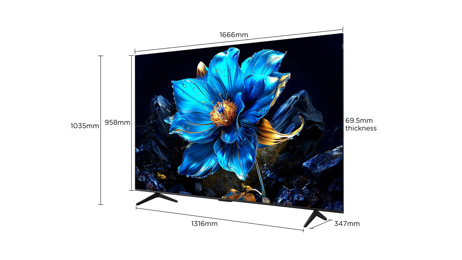 Téléviseur TCL P7K 4K HDR de 75 pouces