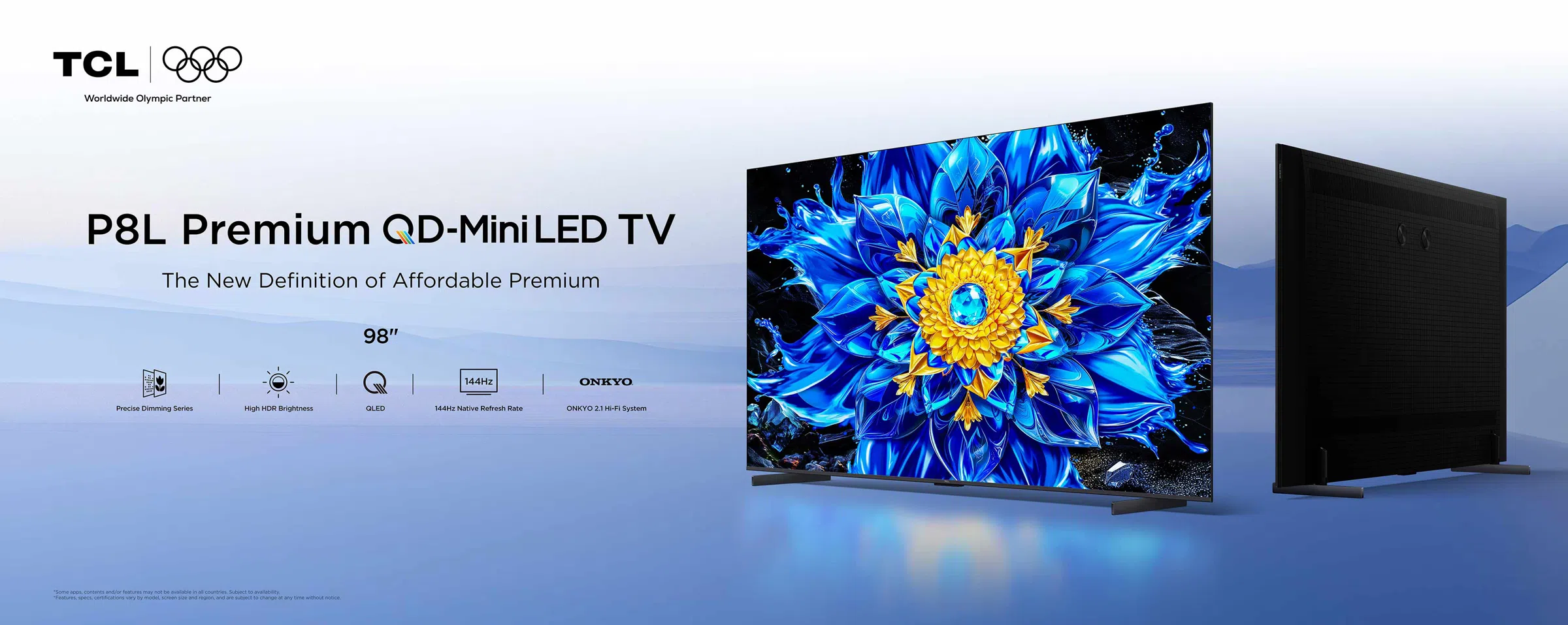 TCL 98 inch P8L 4K UHD TV