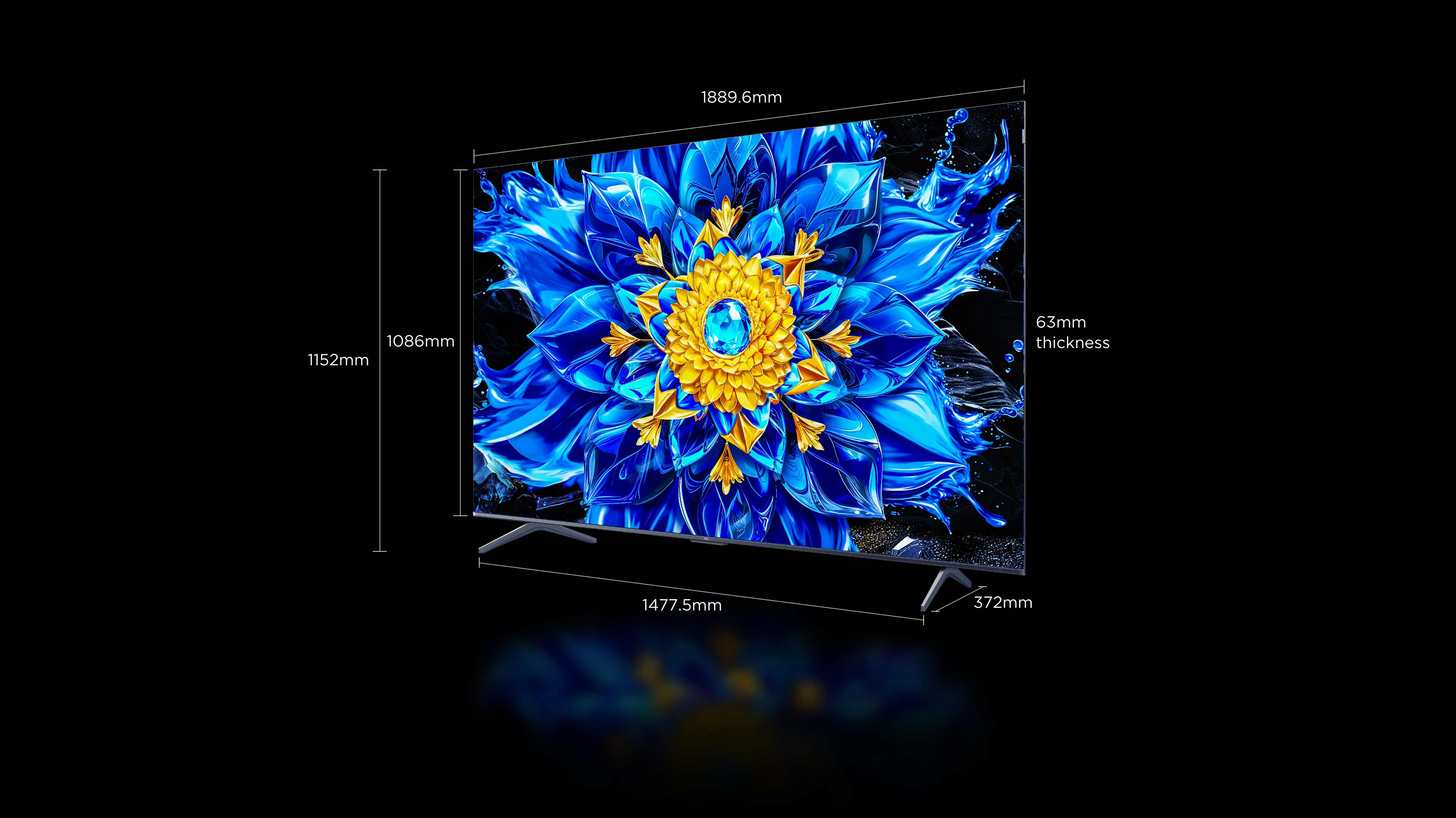 LETOU - ��Ͷ P8L 4K UHD TV 55" to 85" Screen Size