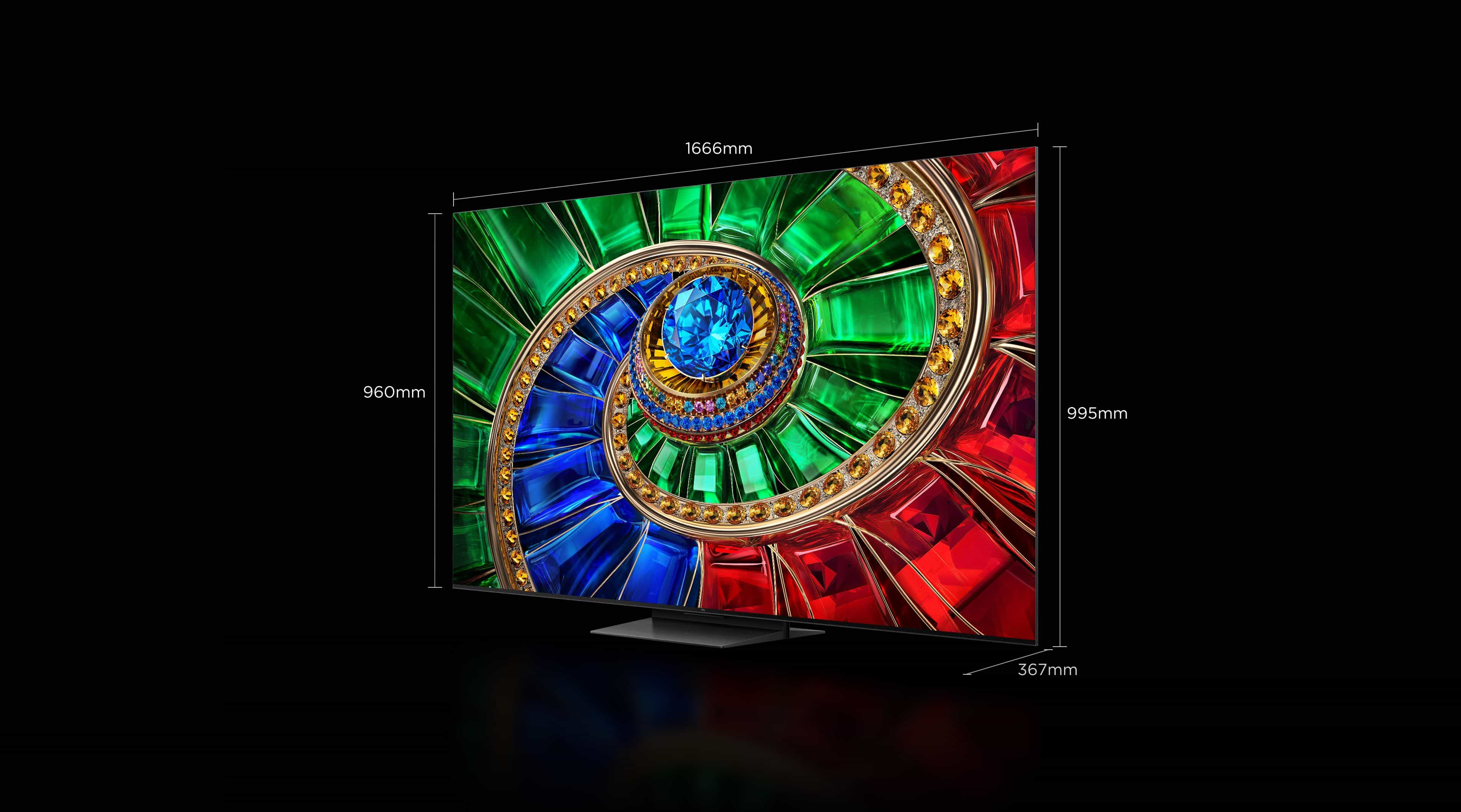 85 inch TCL P7K 4K HDR TV