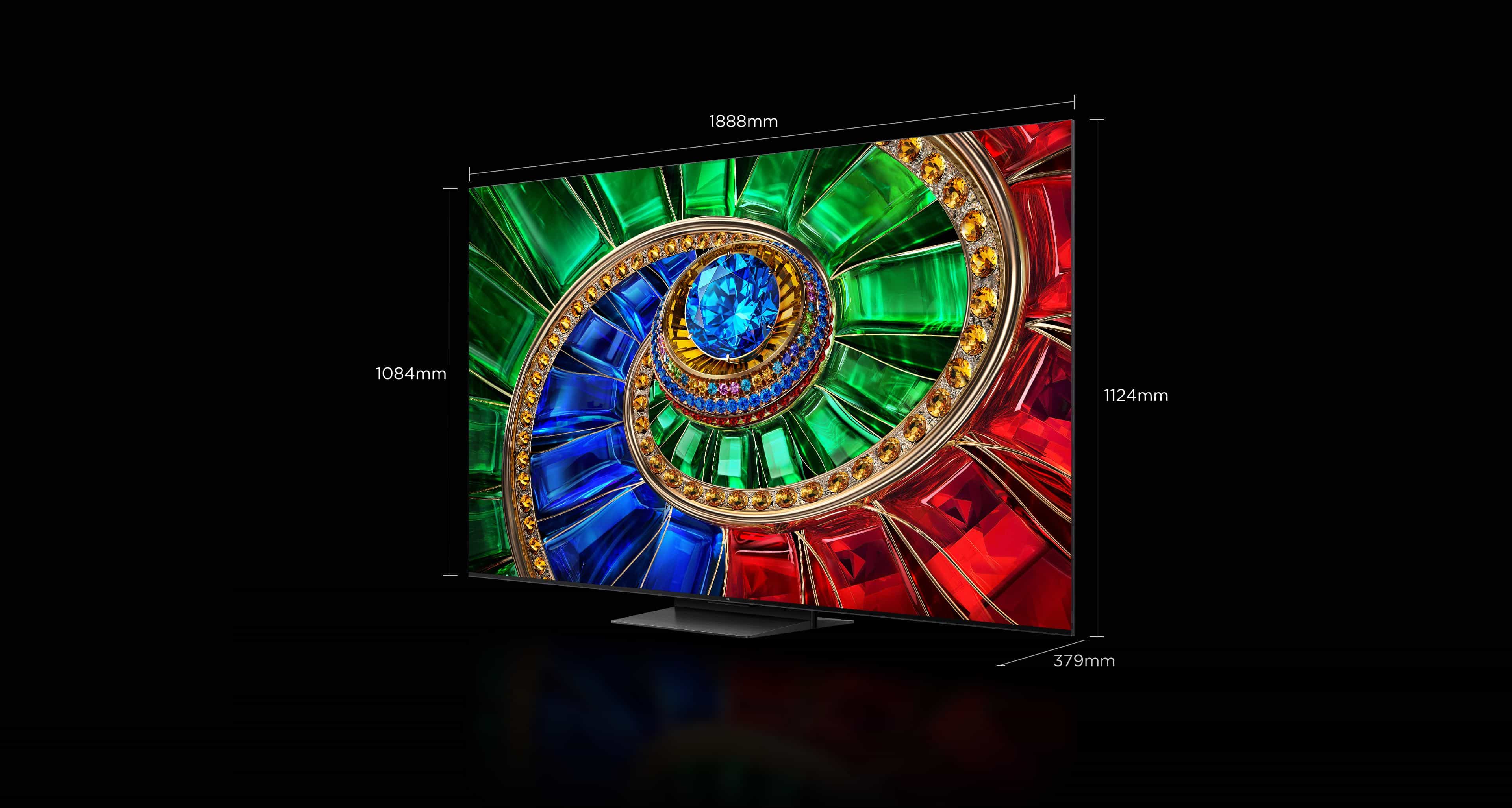 TCL RM7L RGB-Mini LED TV - 85 inch