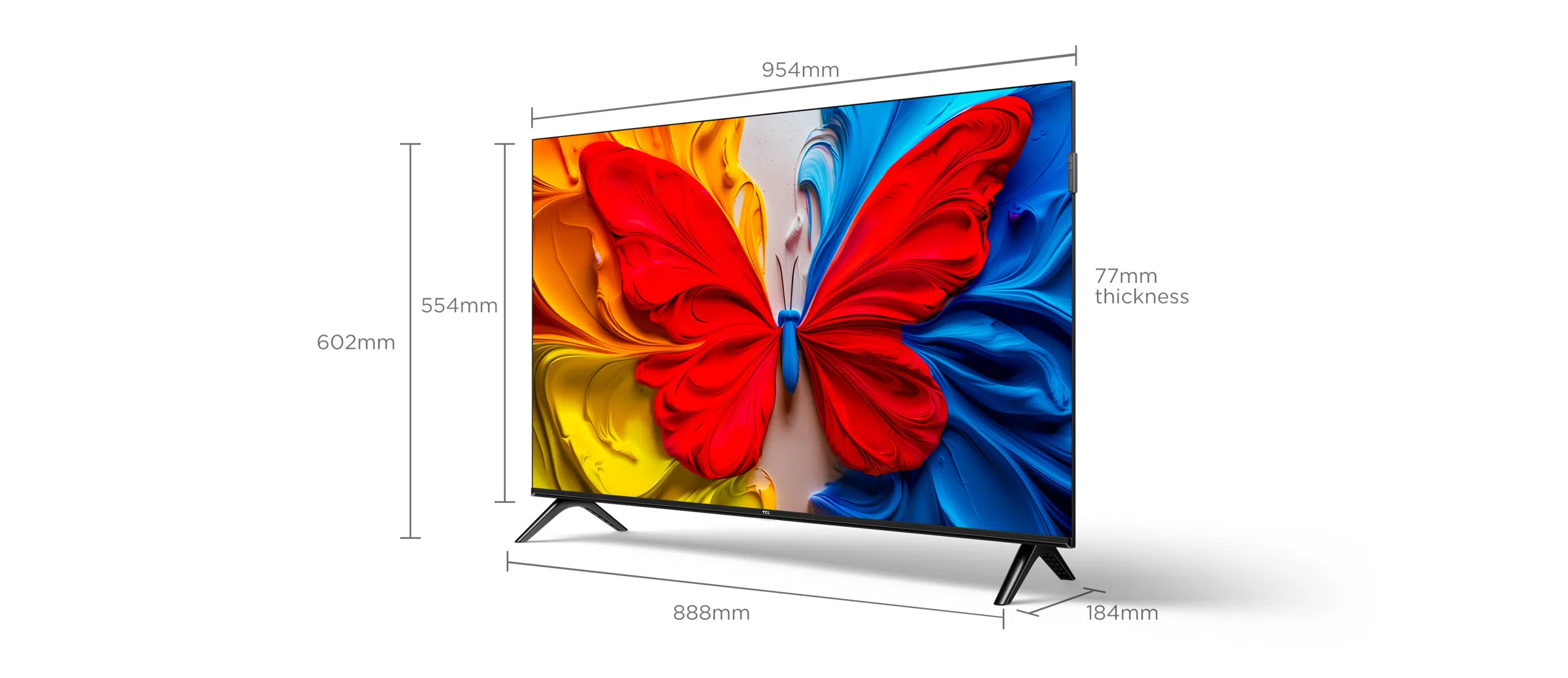 TCL S5K 43" Screen Size