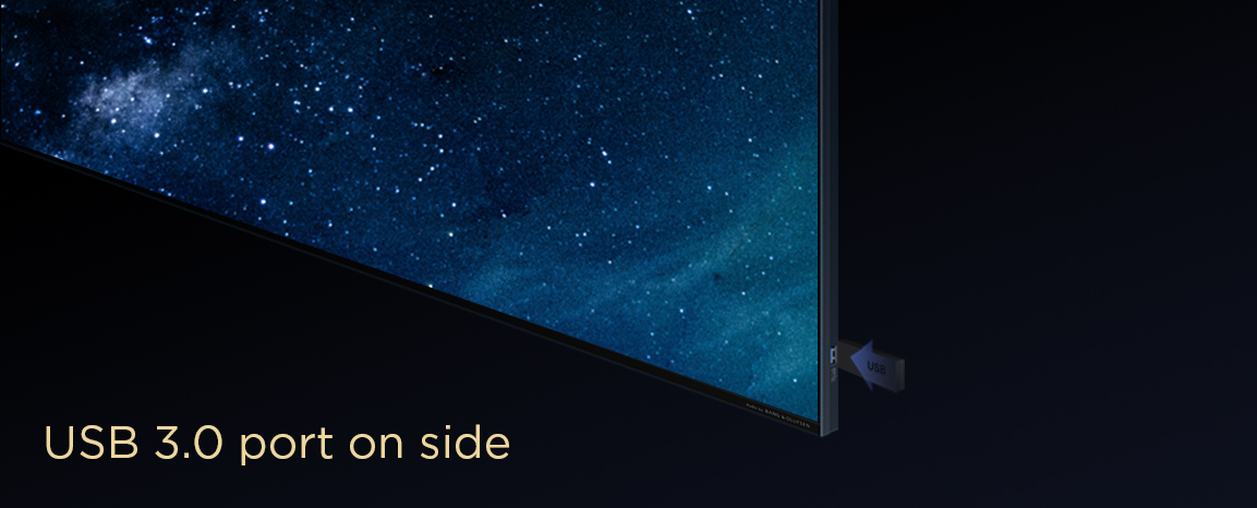 TCL X11K with USB 3.0 port on side