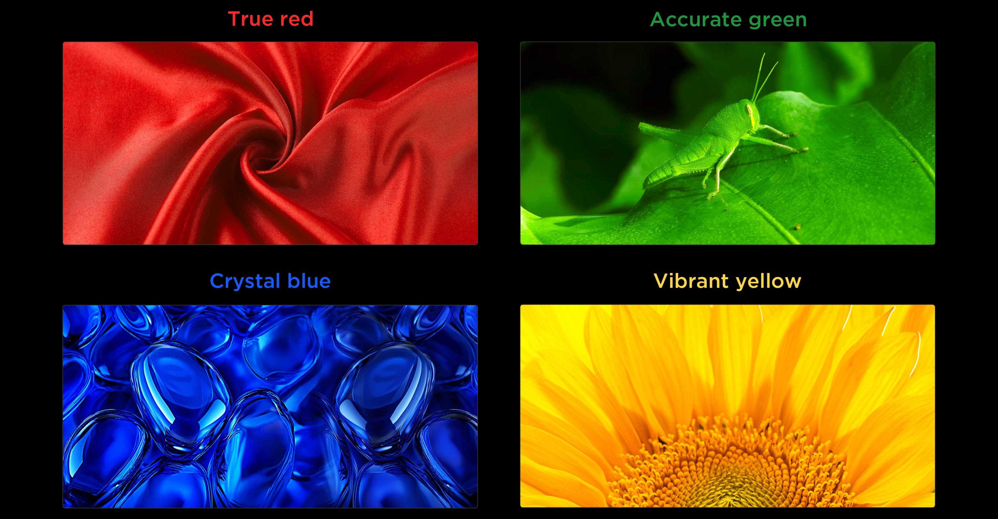 Pour une restitution naturelle des couleurs