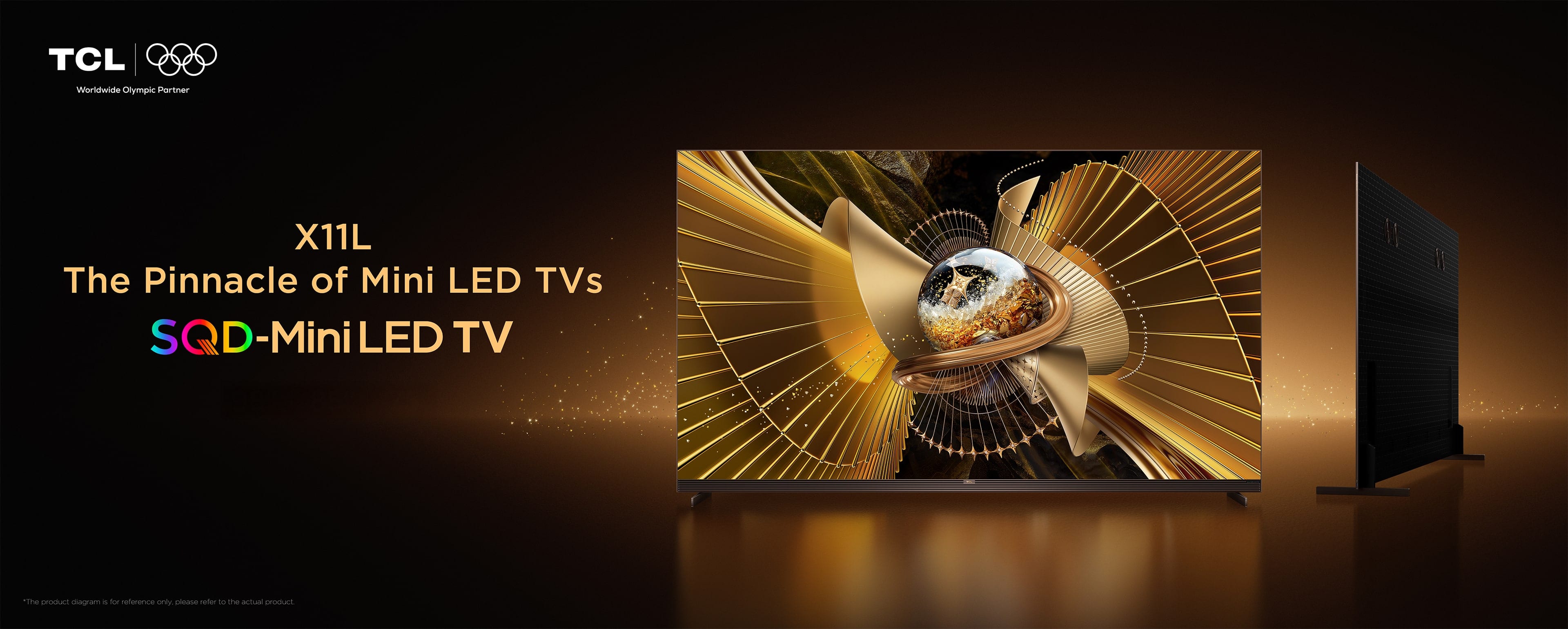 TCL X11L Premium SQD-MiniLED TV's Key Banner