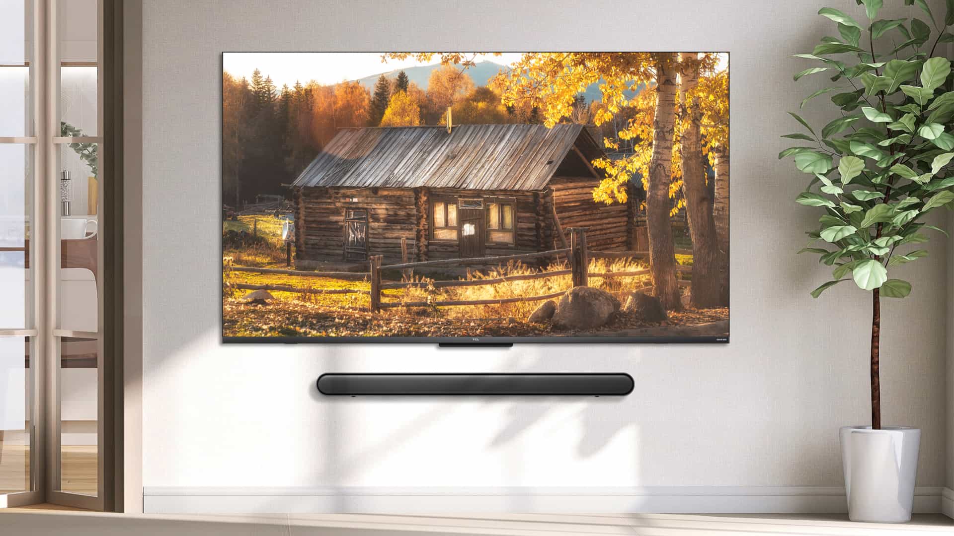 Телевизор TCL Premium QD-Mini LED 4K с малым коэффициентом отражения
