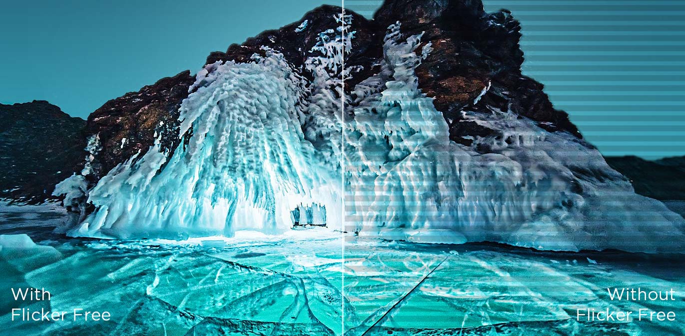 Multiple Eye Care-overclocking flicker-free