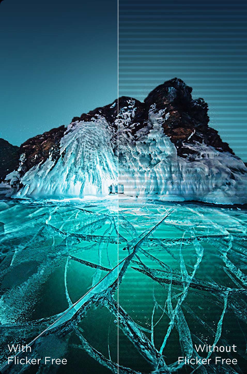 Multiple Eye Care-overclocking flicker-free