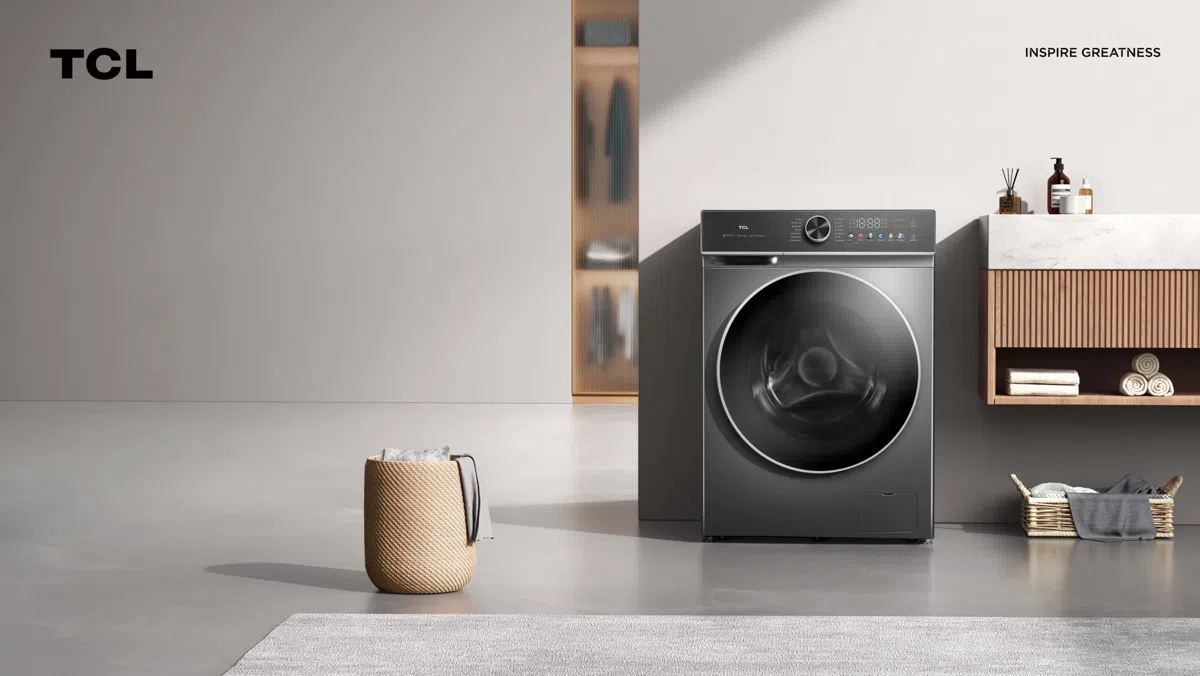 TCL 10kg Wash/7kg Dry Capacity Inverter Front Loading Washer and Dryer