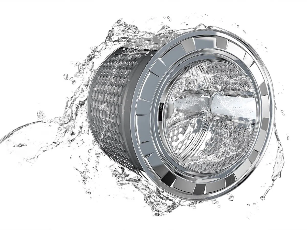 TCL 12/8kg wash and dry wshing machine available in kenya at the best price; dd motor; autodose