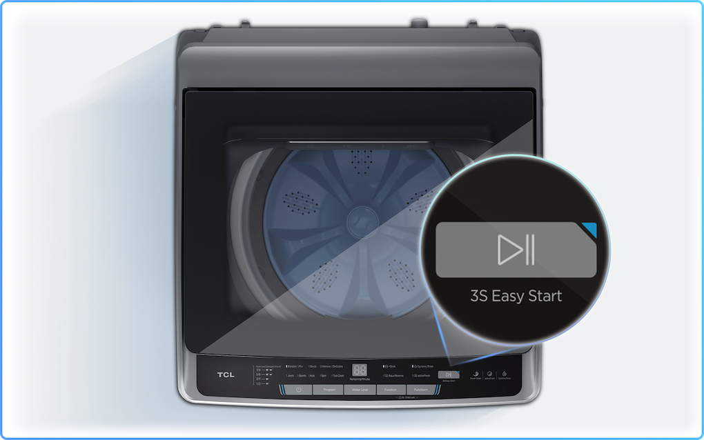 Simplify laundry with one touch