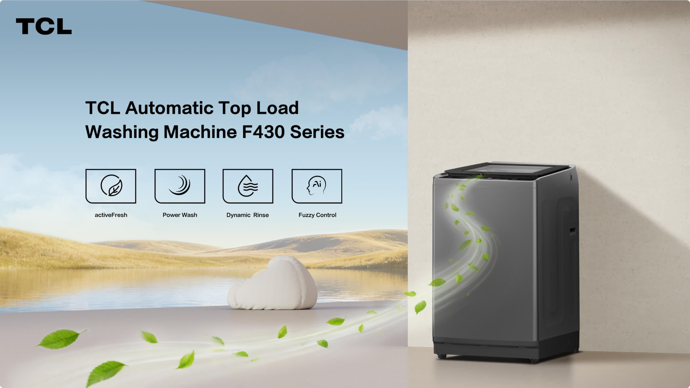 TCL F430 Top Loading Washer
