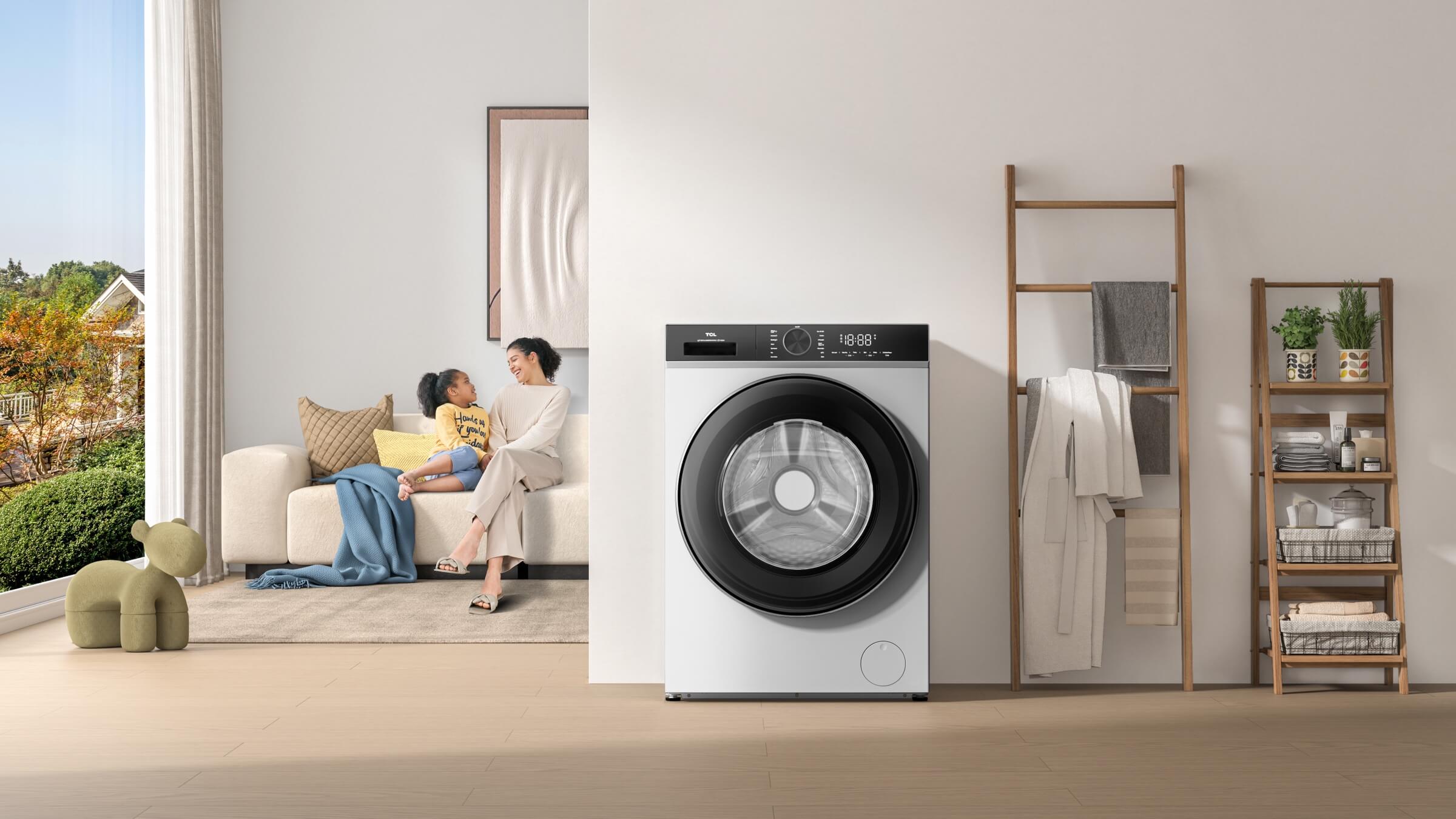 TCL Washing Machine P12FLWFront Loading Washer P12TCL Global