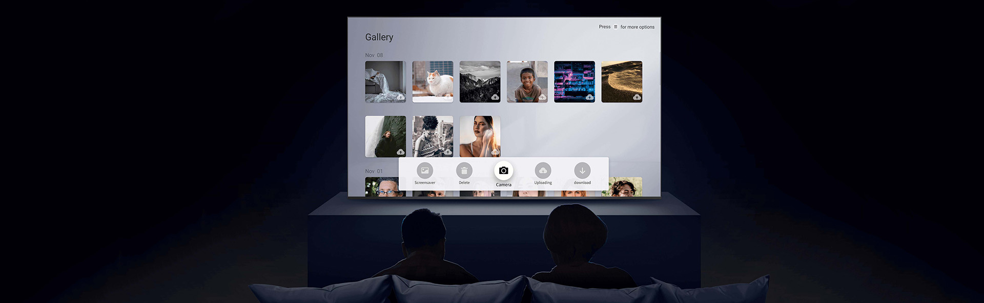 ¿Puedo utilizar mi smart TV como marco digital? Si es así, ¿cómo?