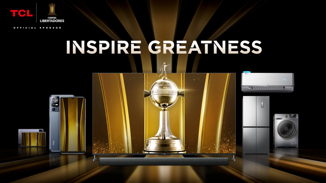 TCL apunta a la expansión y crecimiento en América Latina y anuncia el patrocinio de la CONMEBOL Libertadores