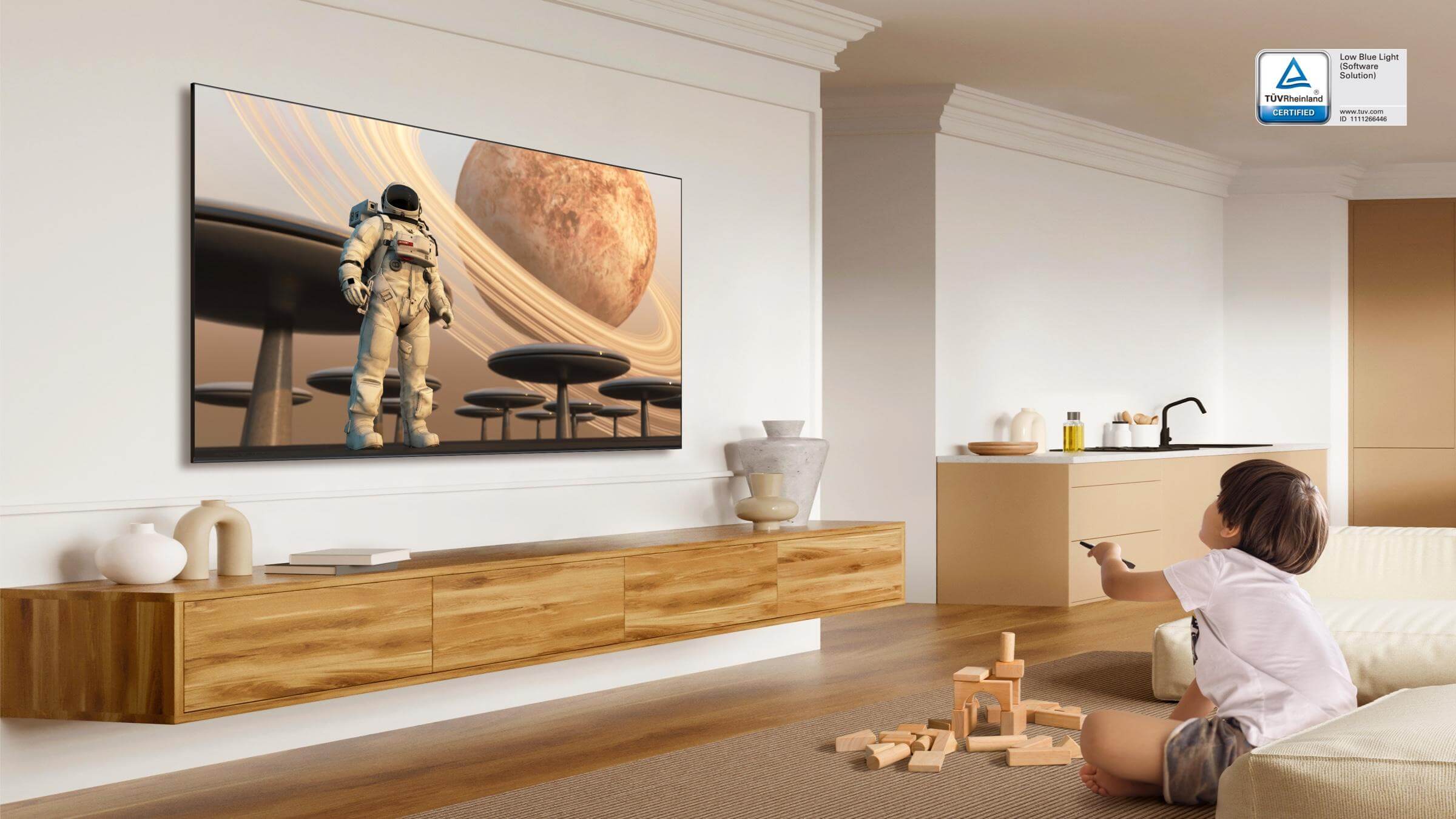 TCL C645 QLED TV Cuidado de niños