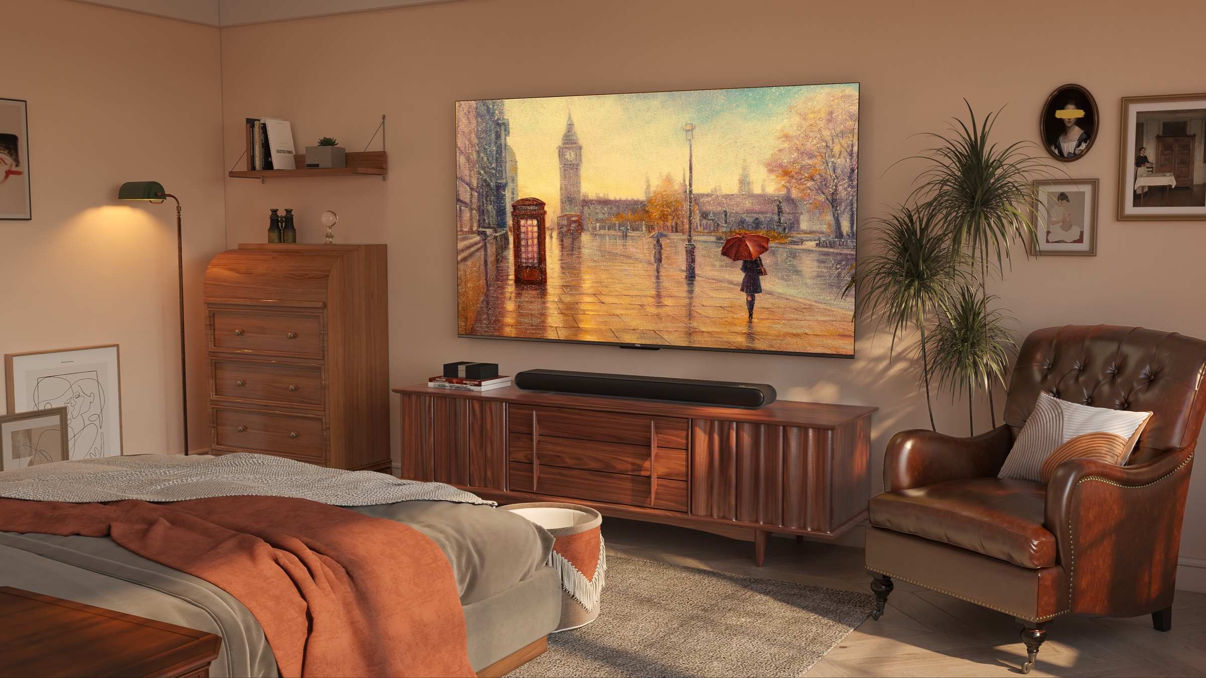 TCL C645 QLED TV Pantalla de inicio