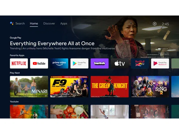 TCL S5400 Smart TV for google TV