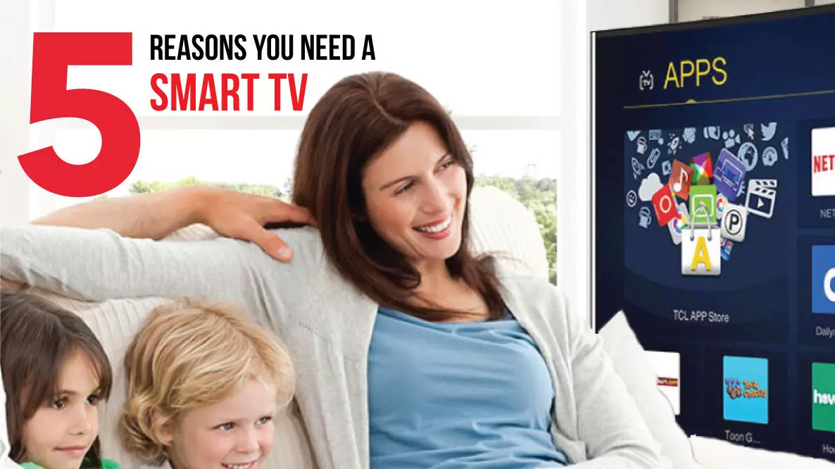 5 Reasons Why You Need Smart TV