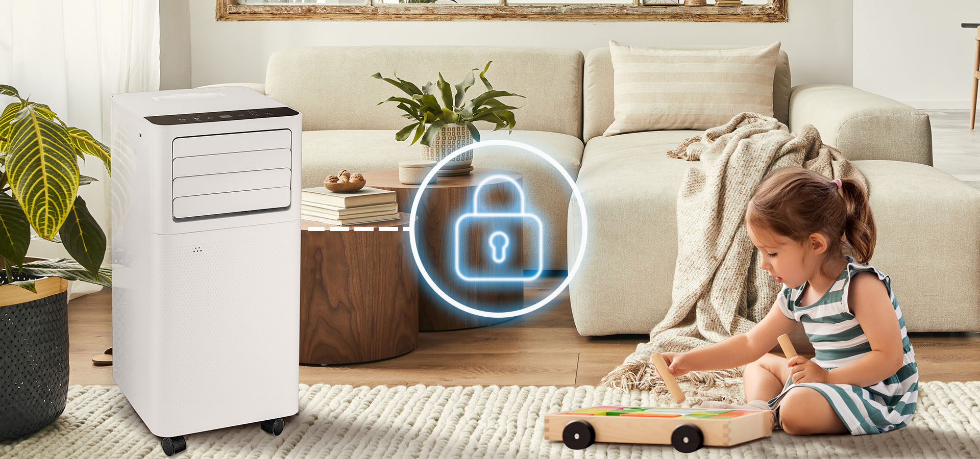 Air ConditionerTAC07CPB 2.0KW Portable Air Conditioner TCL Australia / English