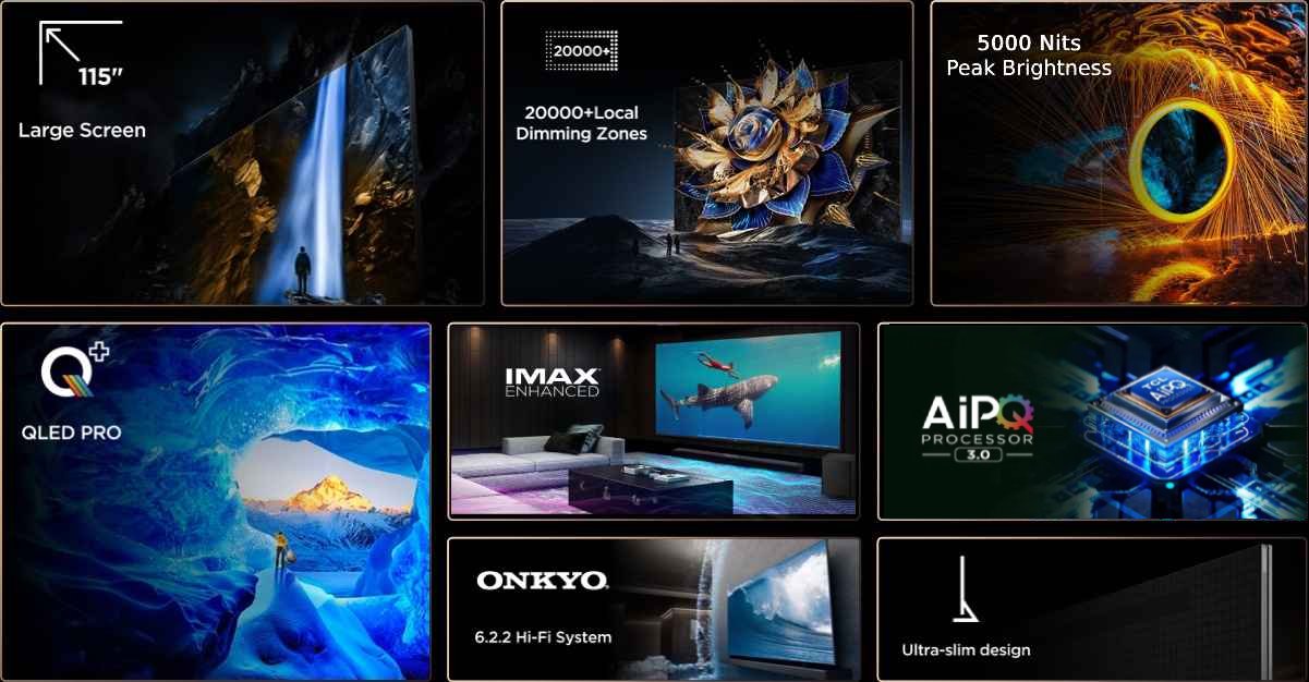 TCL 115"X955 TV Feature