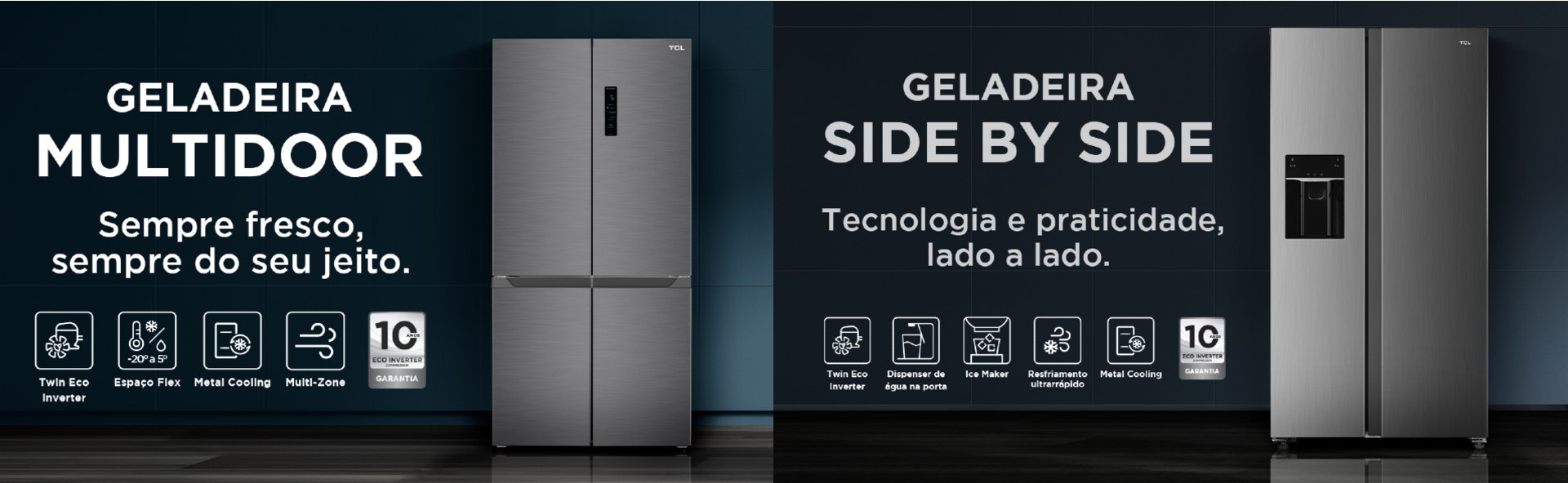 Geladeiras Side by Side vs. French Door: Qual é a Melhor Escolha para Sua Cozinha?