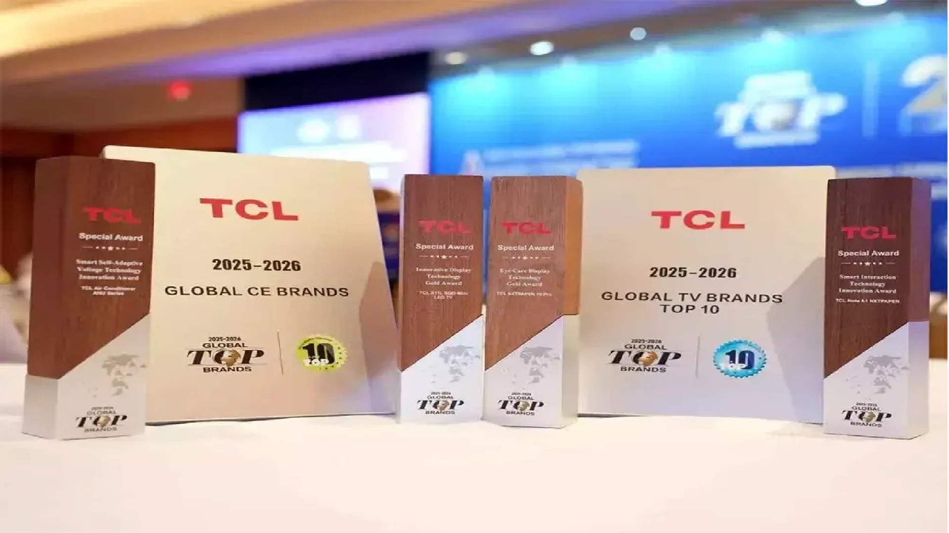 TCL conquista prêmios na CES 2026