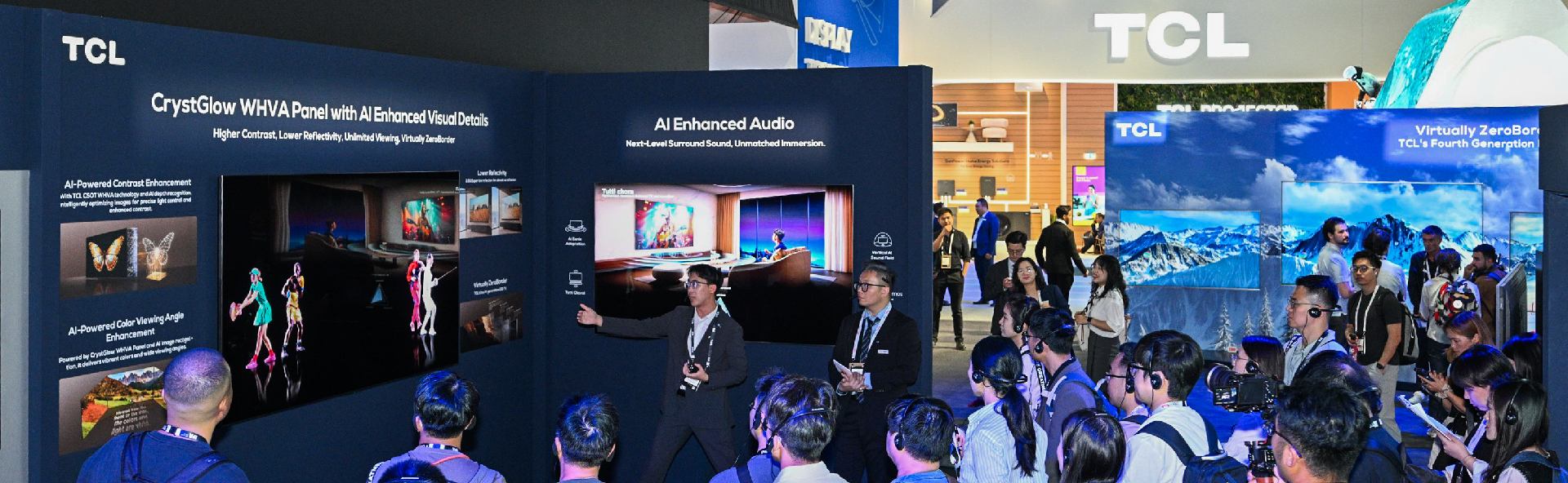 IFA 2025: TCL apresenta inovações em tecnologias de display e inteligência artificial