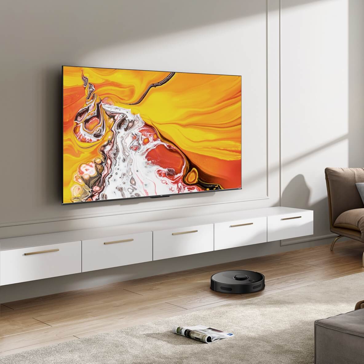 TCL C635 at Home