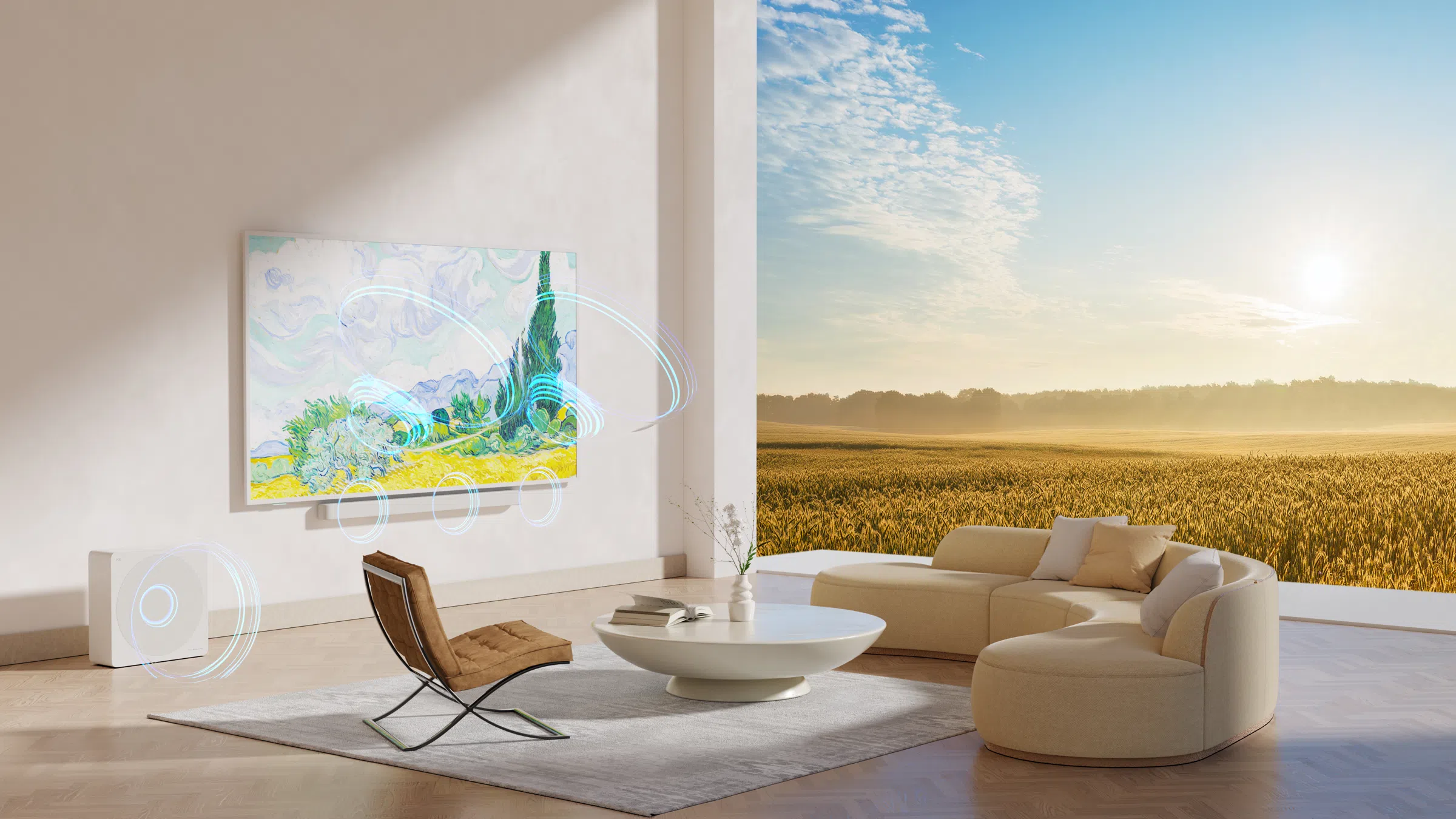A300 Pro QLED PRO TV with 3.1.2 Panorama Sound Channel