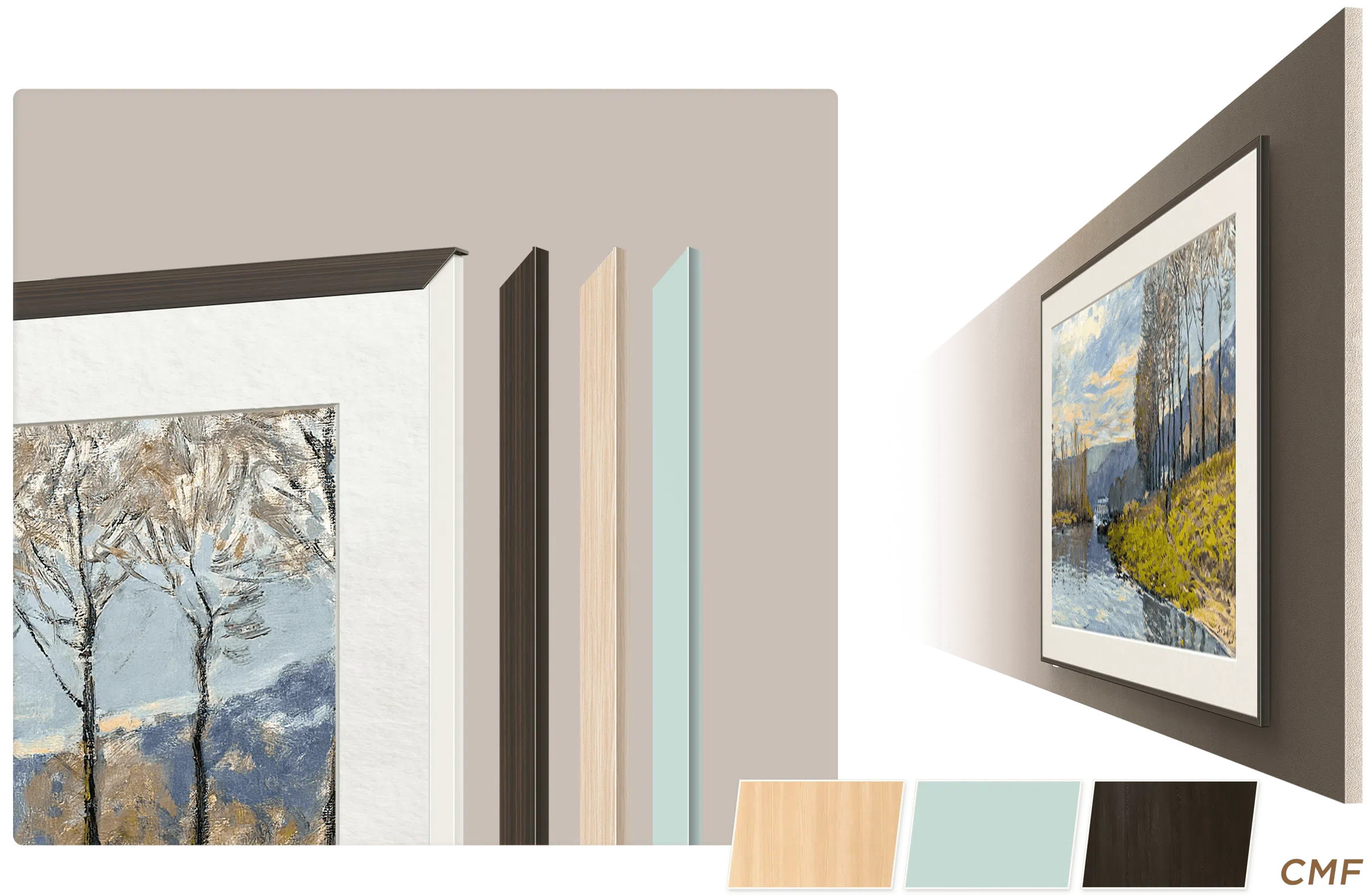 A300 Pro NXTFRAME TV Twilight Elm Style