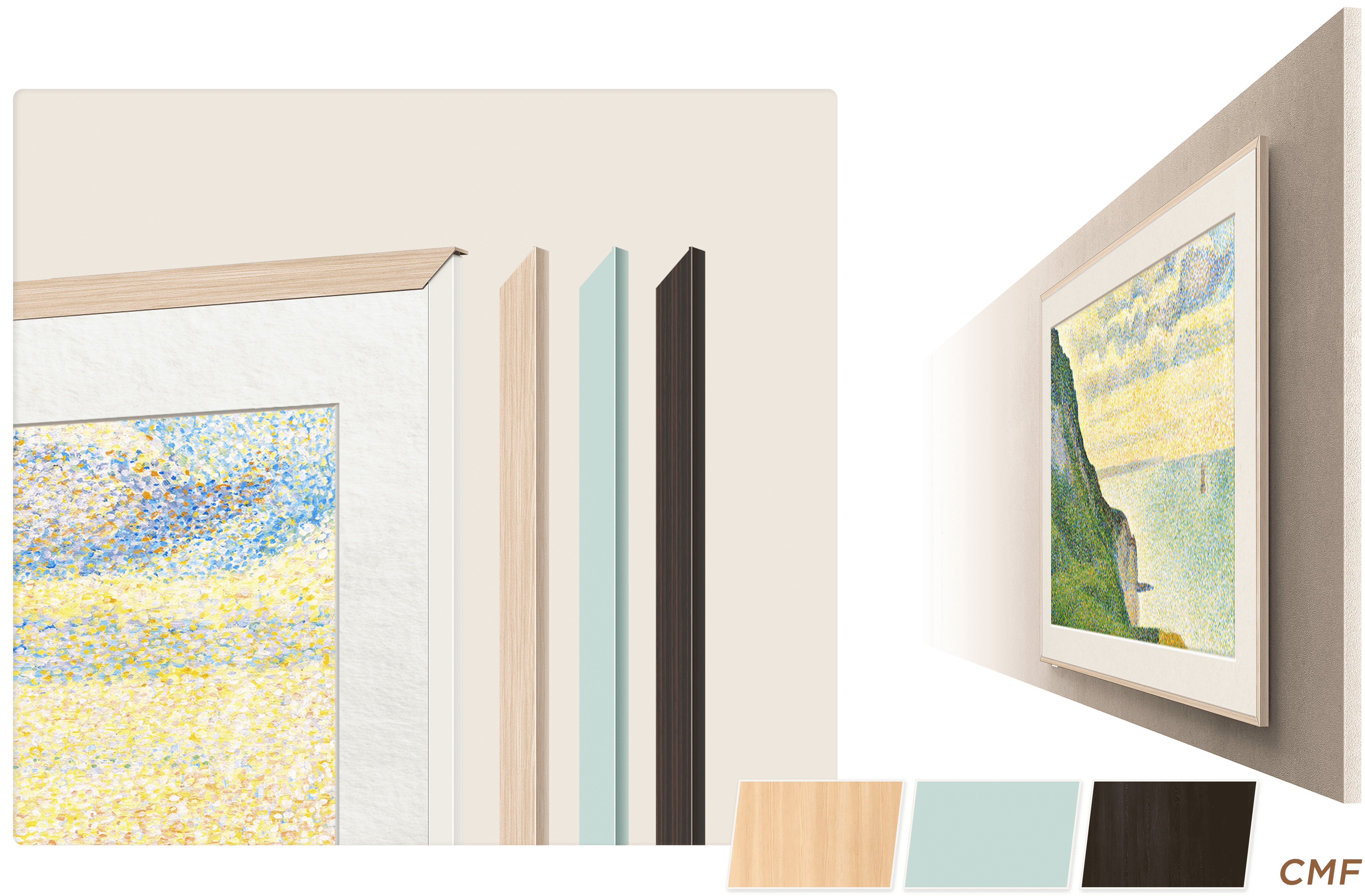 A300 Pro NXTFRAME TV Dawn Birch Style