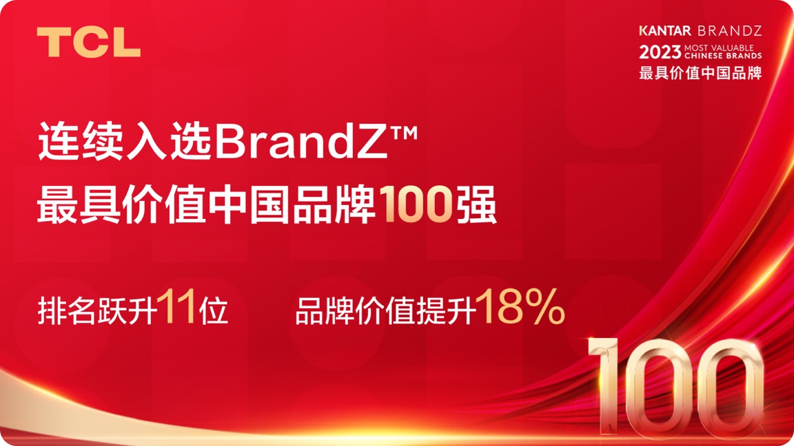 凯度BrandZ最具价值中国品牌100强
