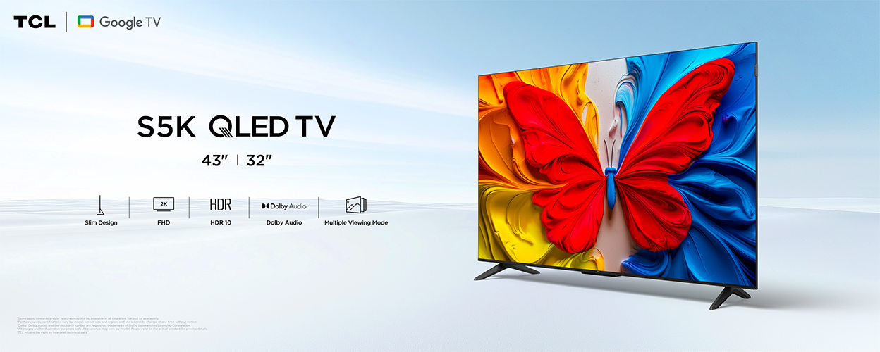 乐竟体育 P635 4K UHD Google TV banner