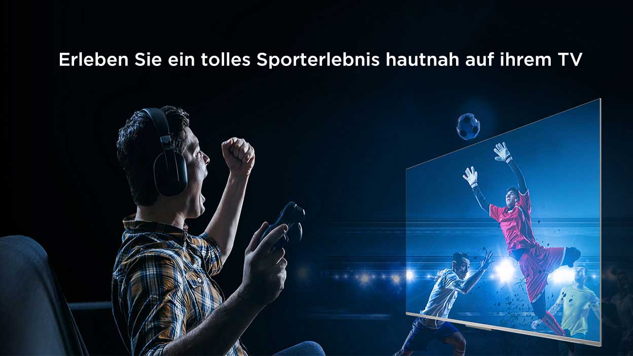 Tolle Sporterlebnisse wie ein Fan auf ihrem TV jetzt erleben