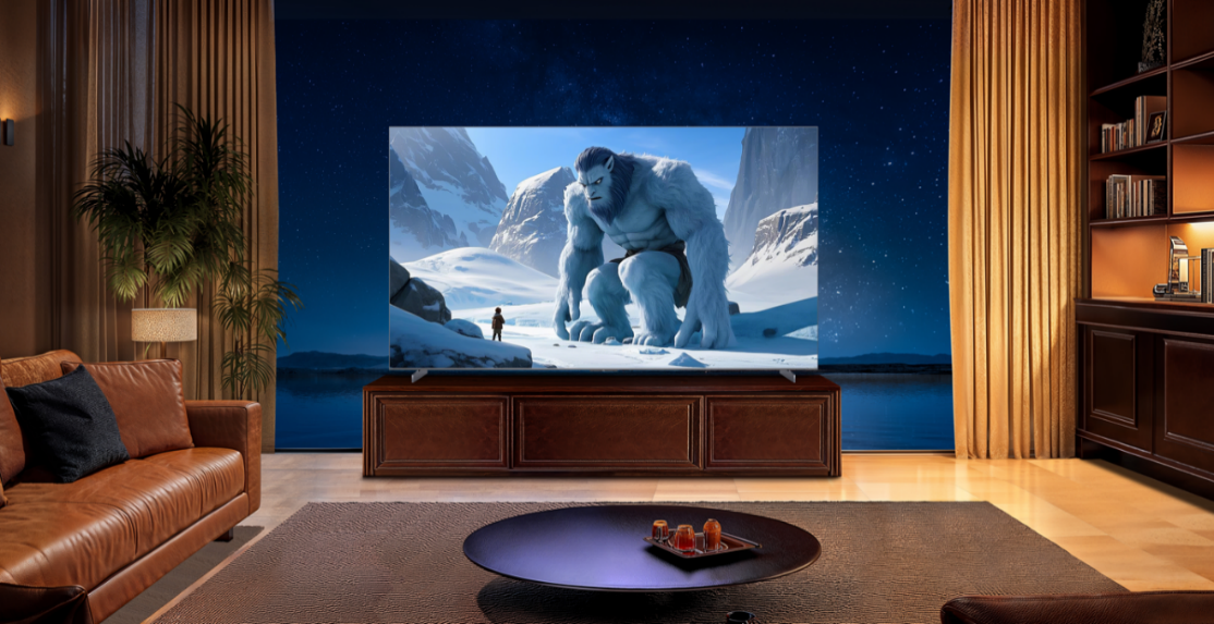 Gemütlich durch den Winter: TCL richtet das Wohnzimmer für die Olympischen Winterspiele her