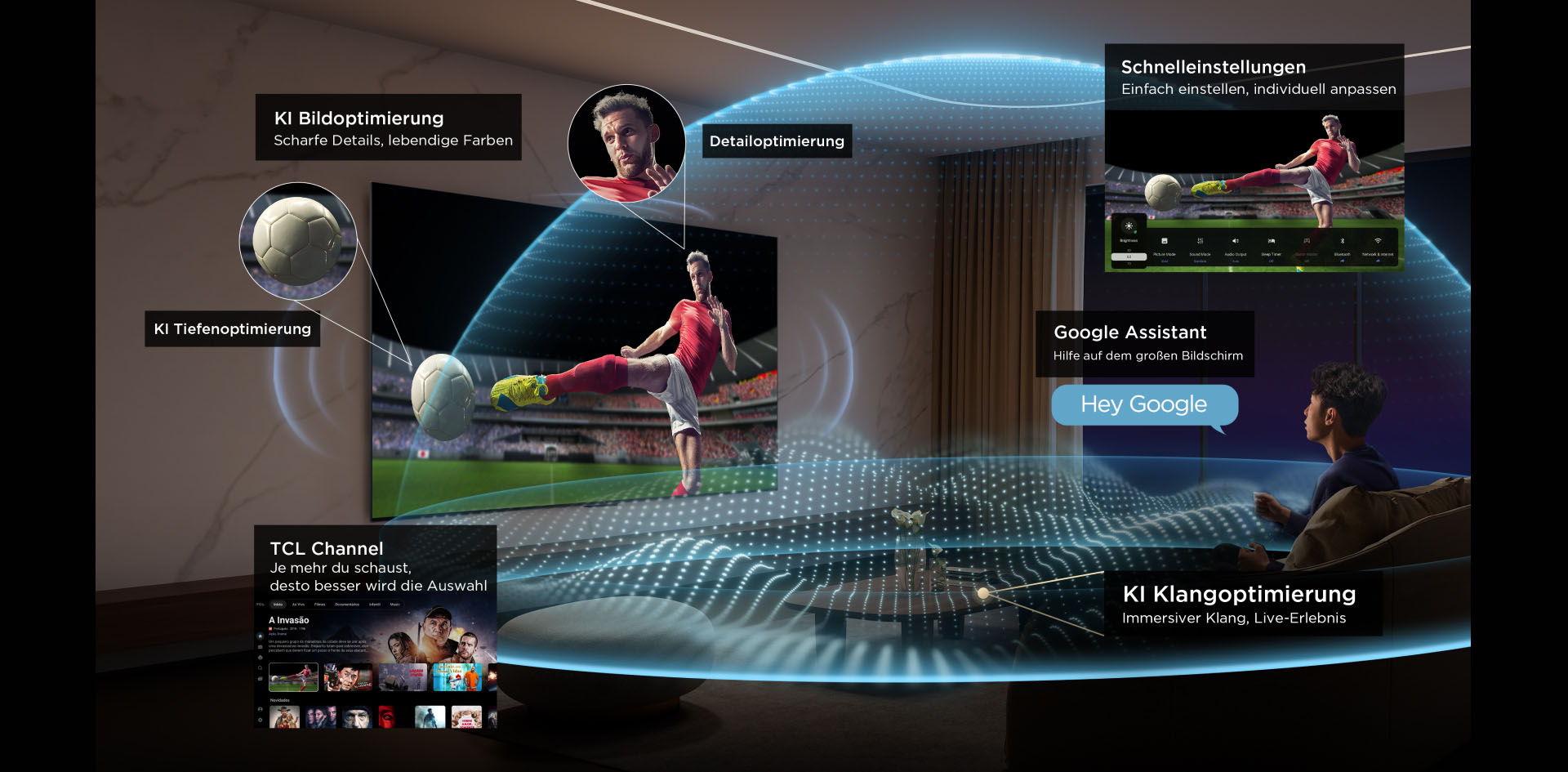 TCL QLED utilizes Colorful Quantum Crystals