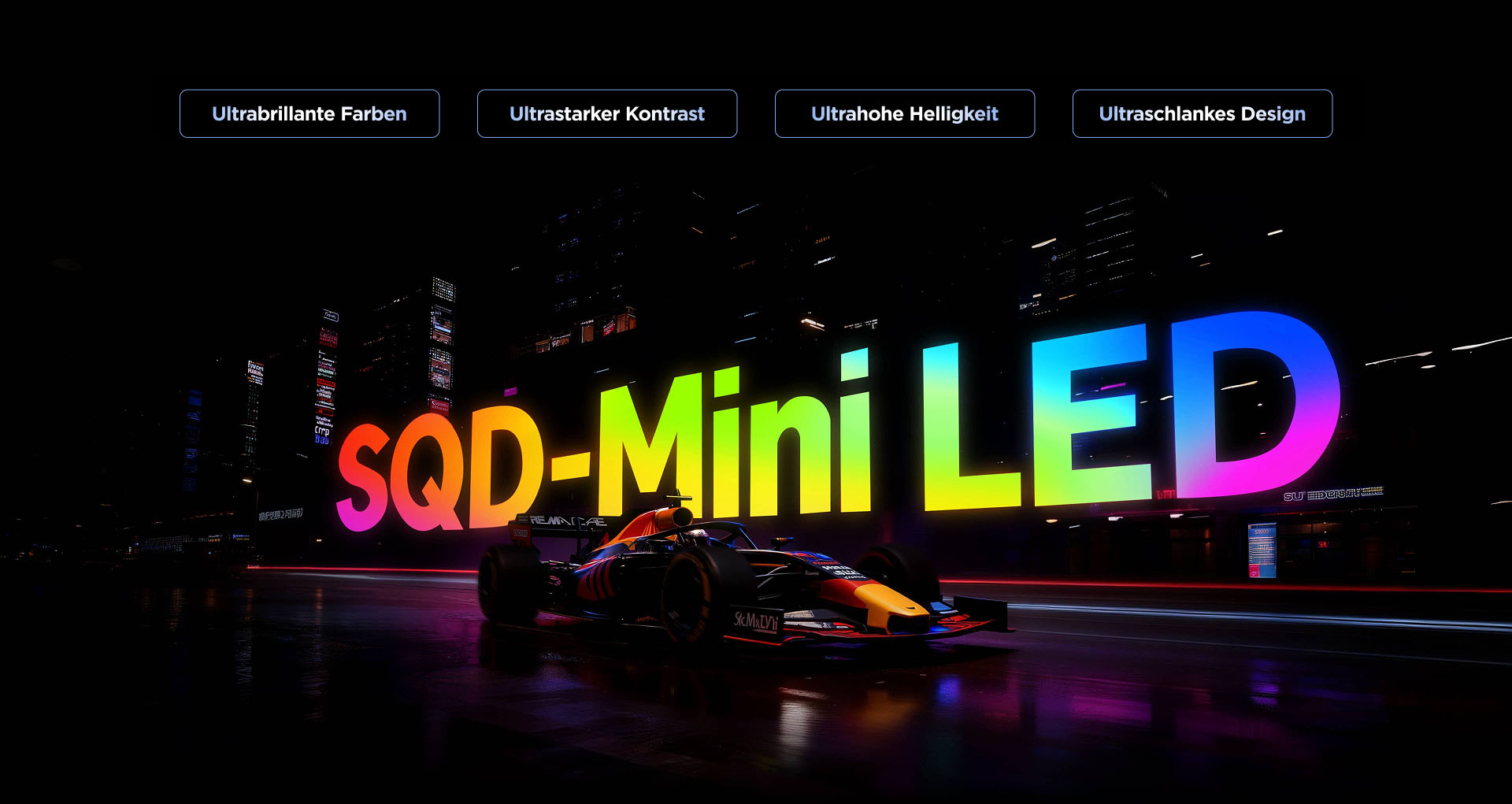 TCL QLED utilizes Colorful Quantum Crystals