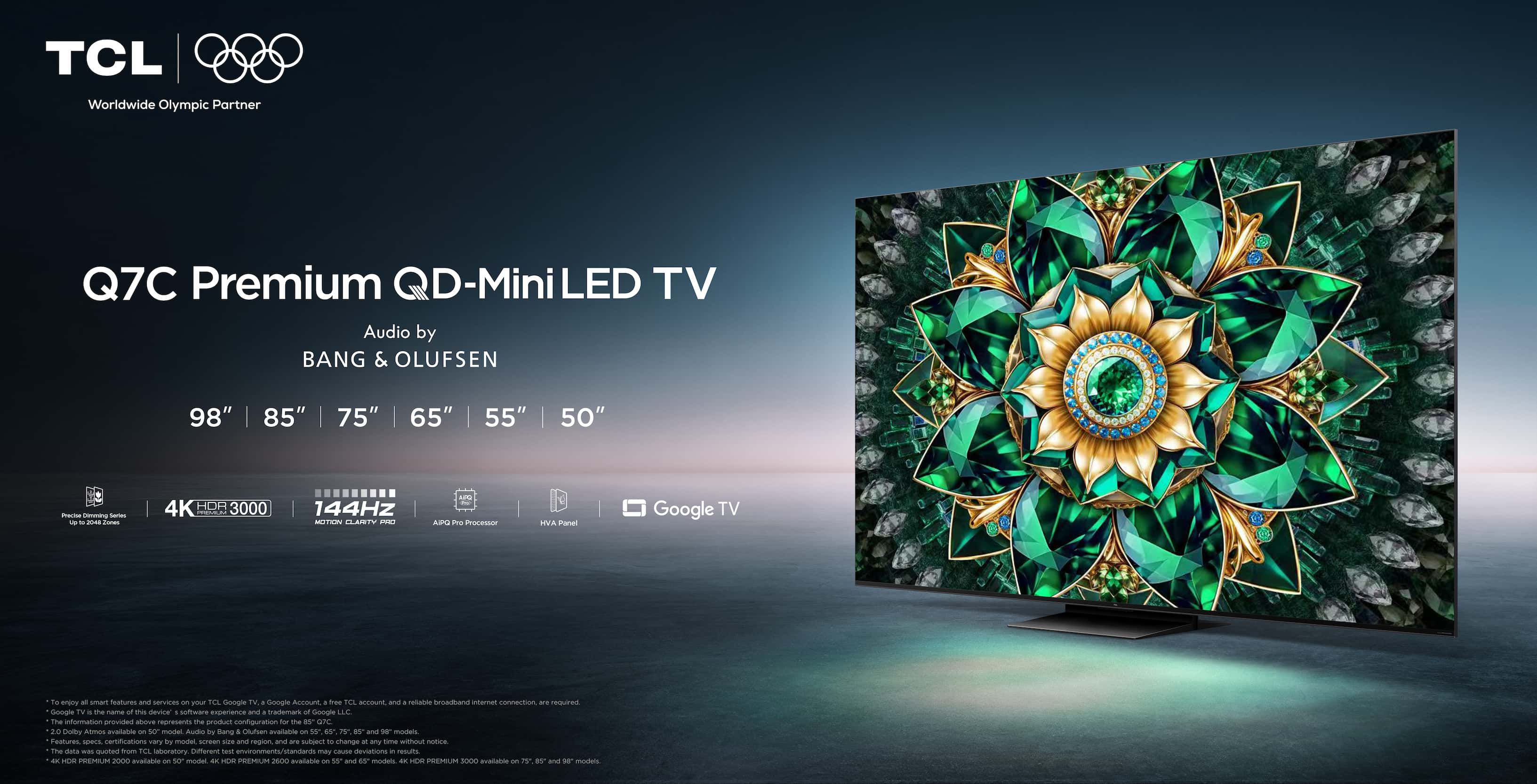 TCL TV Q7C Premium QD-MiniLED TV, 50 to 115 inch | TCL Deutschland