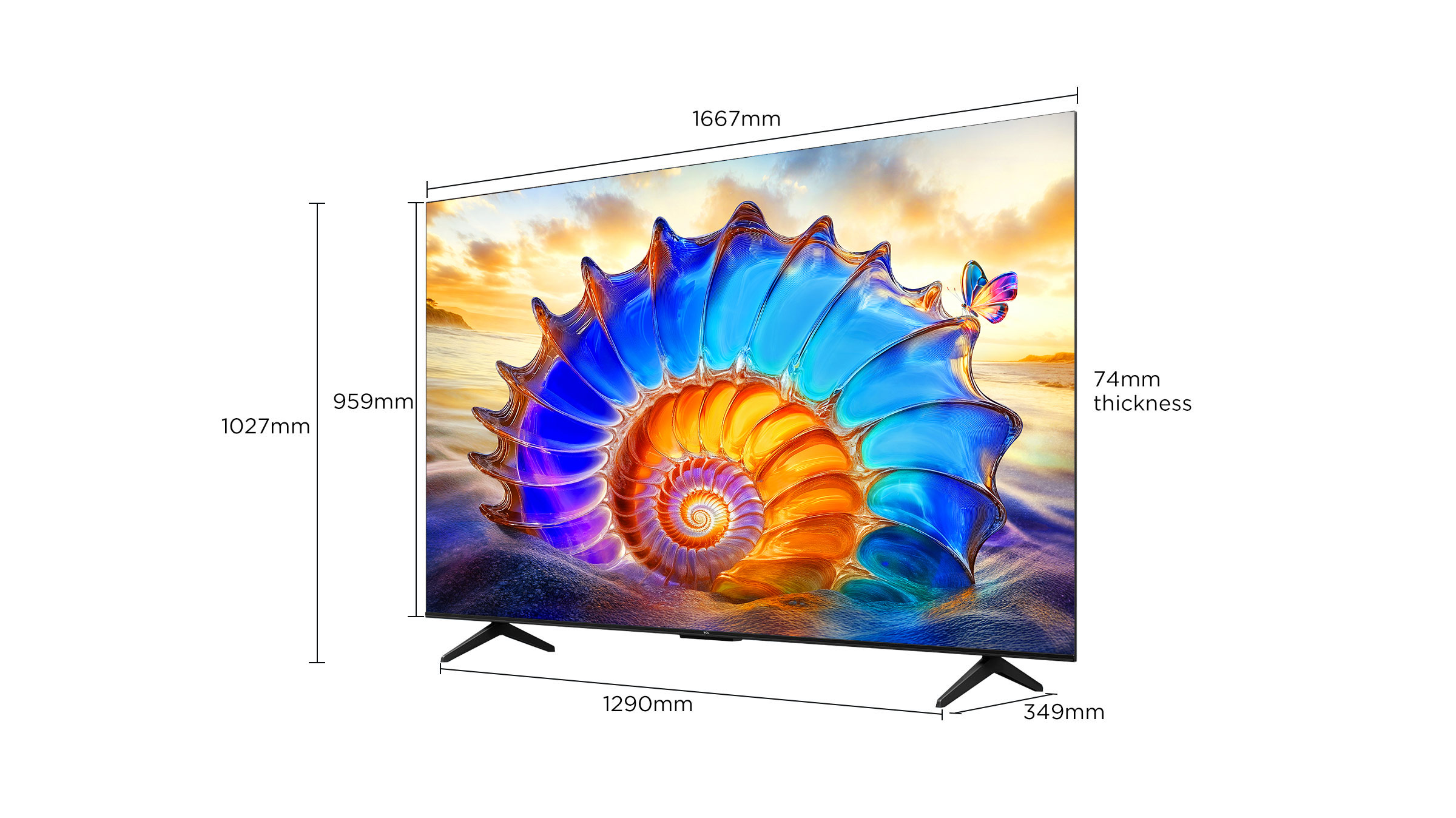 75 inch 乐竟体育 P6K 4K HDR TV