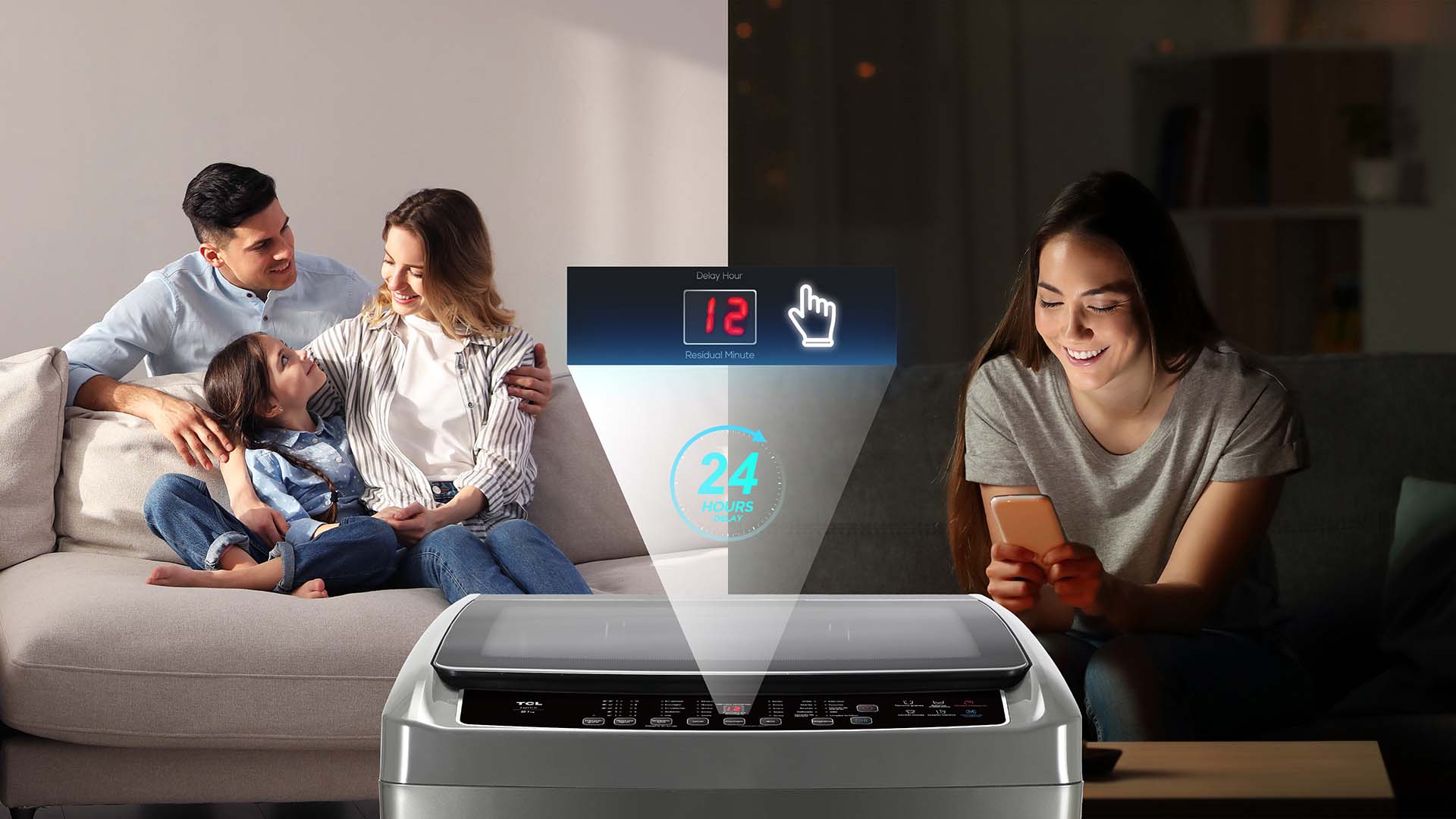 TCL F315TLG Retraso de 24 horas