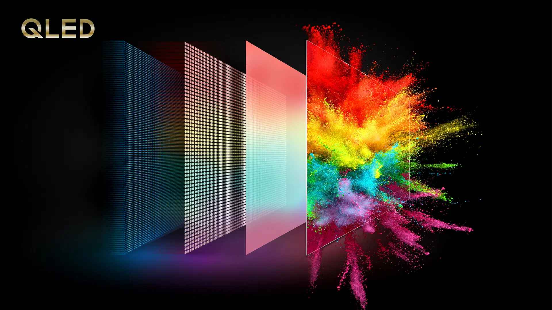 The exceptional colours of QLED
