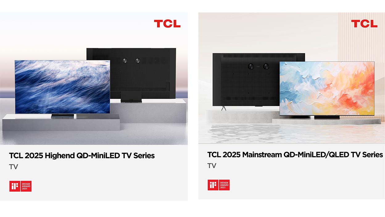 TCL S’IMPOSE SUR LA SCÈNE DESIGN INTERNATIONALE EN 2025