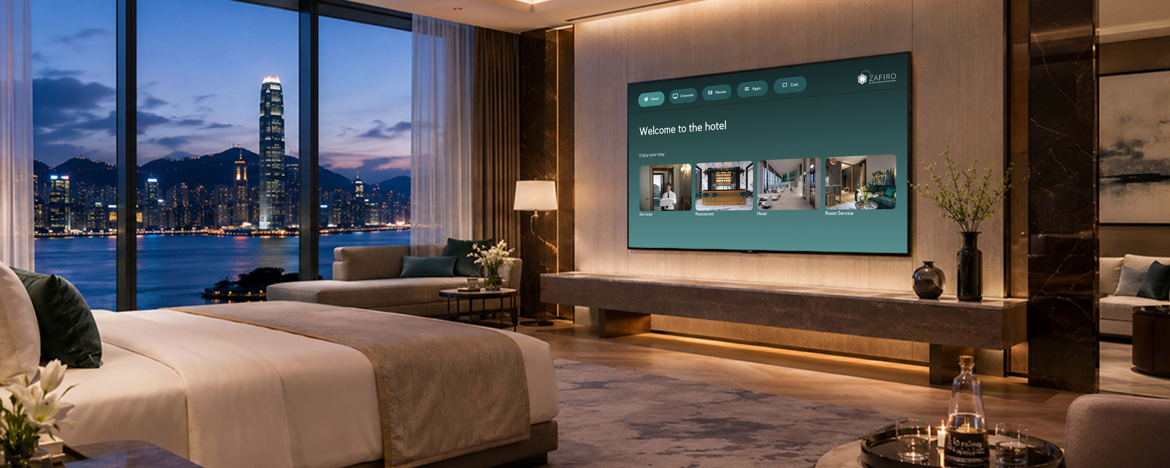 TCL Hospitality TV and ZAFIRO Complete Technical Compatibility Validation for Hotel Interactive TV Projects
