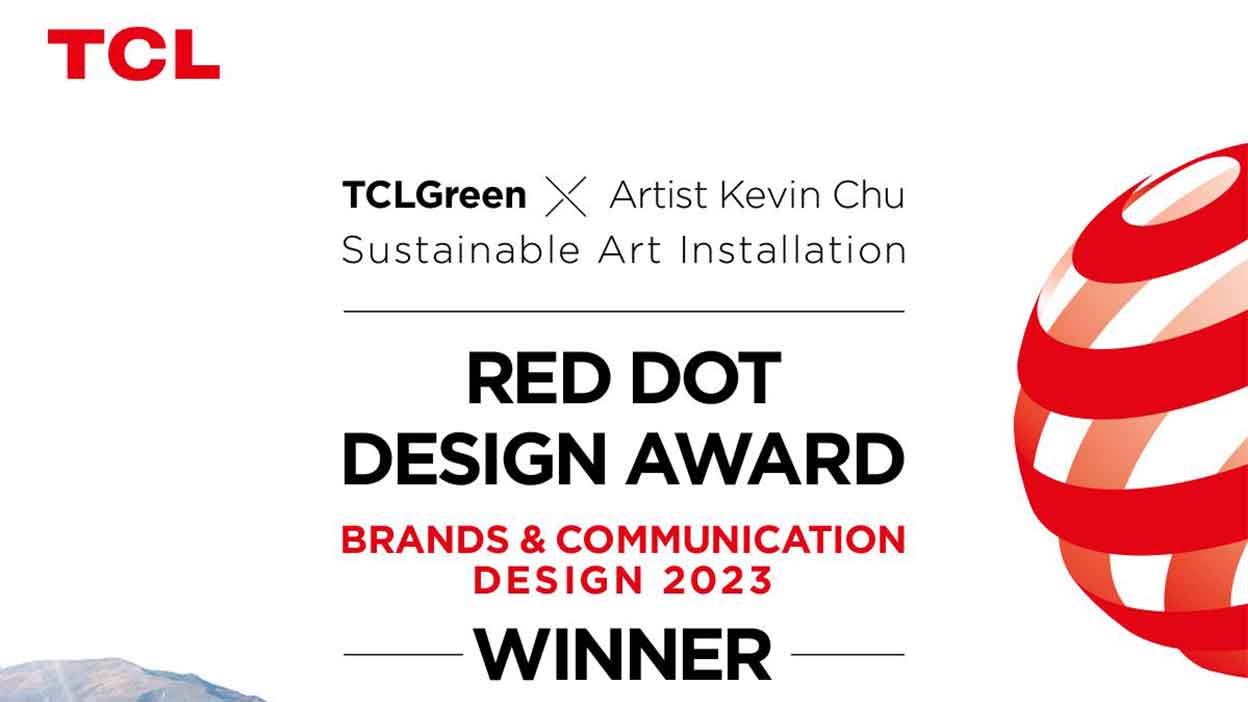 TCLGreen Sustainable Art Installation Wins Prestigious Red Dot Design Award