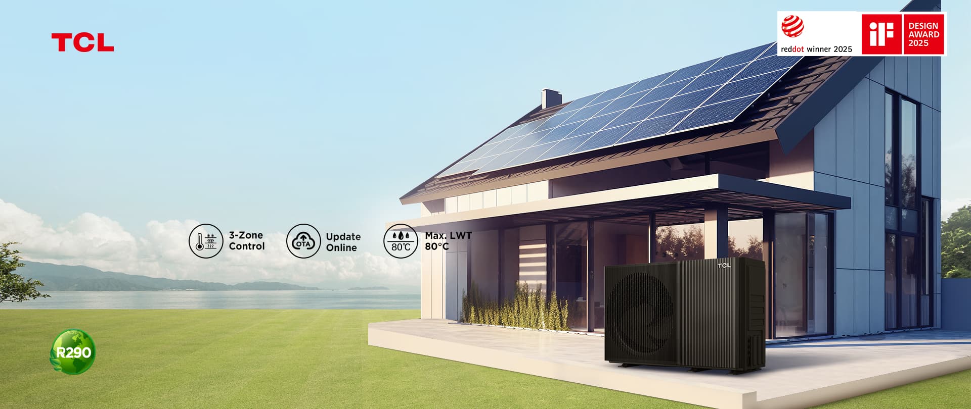 R290 Tri-thermal<br>ATW Heat Pump