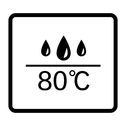 <br>Max. LWT up to 80℃